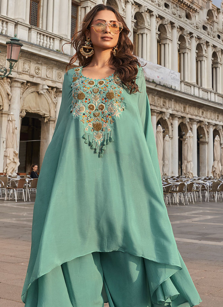 Shop Blue Designer Kaftans For Women Online