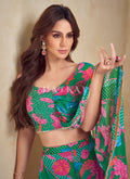 Green Indo Western Dress In USA