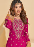 Buy Magenta Palazzo Suit in UK
