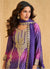 Buy Purple and Pink Festive Wear Palazzo Suit In USA