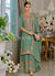 Shop Green Traditional Palazzo Suit