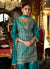 Buy Turquoise Palazzo Suit In UK