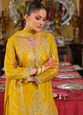 Buy Yellow Mehendi Suit Online