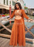 Orange Co-Ord Palazzo Set