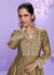 Buy Olive Green Mehendi Palazzo Suit