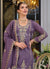 Buy Elegant Purple Palazzo Suit 