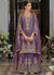 Purple Palazzo Suit