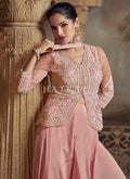 Buy Blush Pink Palazzo Suit In Canada