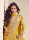 Buy Yellow Mehendi Dress In Canada