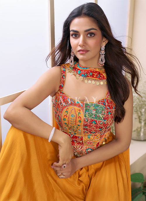 Buy Stylish Mustard Co-ord Sets Online At Hatkay
