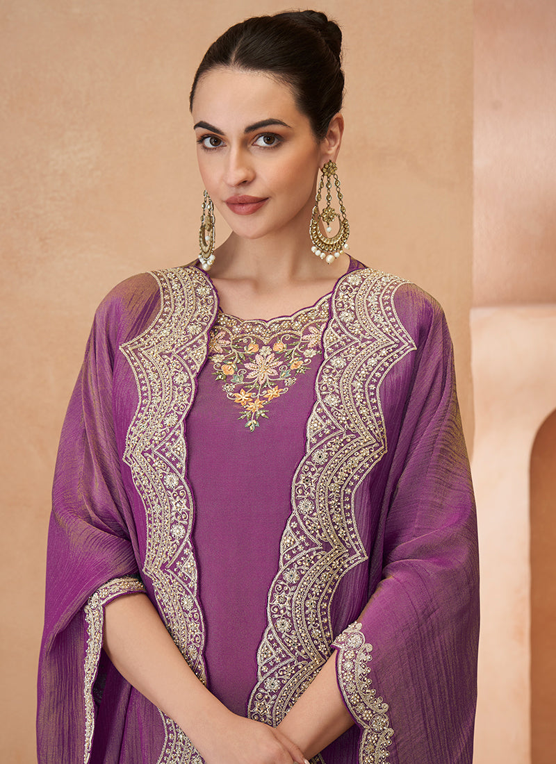 Buy Purple Pant Suit In Australia