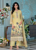 Yellow Pant Suit