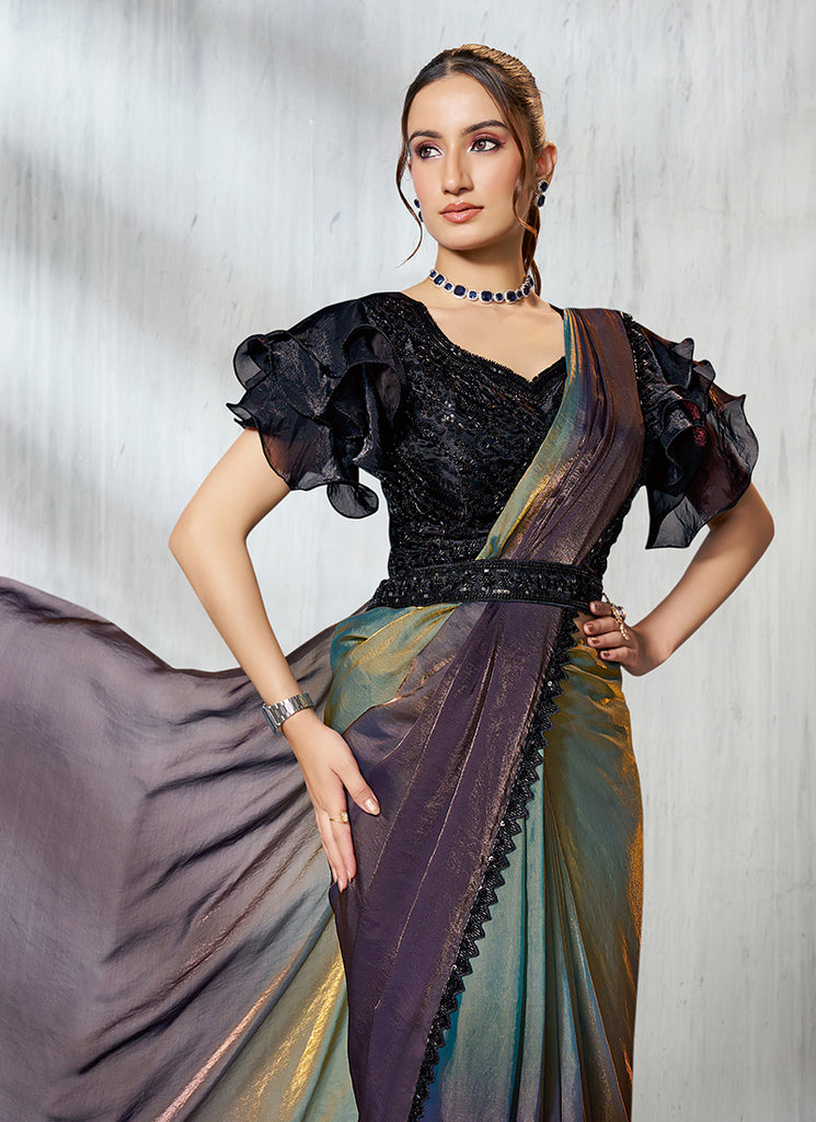 Buy Purple Sari Online