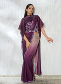 Buy Magenta Designer Saree Online