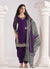 Shop Deep Purple Patiala Style Punjabi Suit