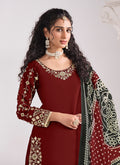 Buy Red Punjabi Suit In USA