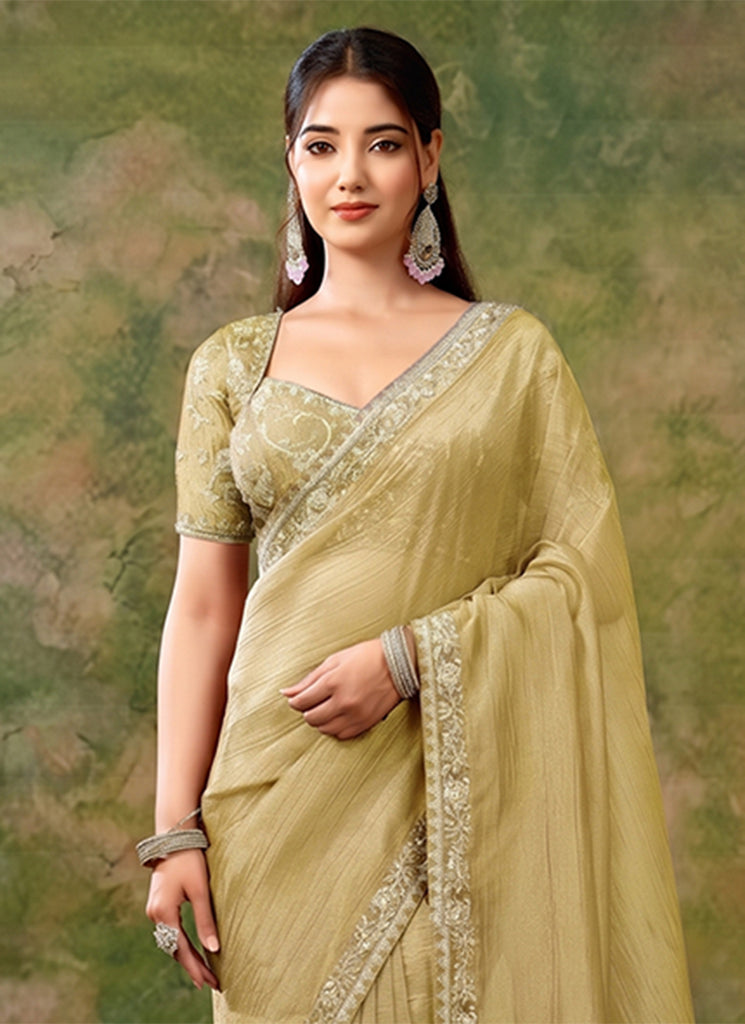 Buy Tissue Saree Online