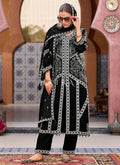 Black Thread Embroidery Salwar Kameez Suit