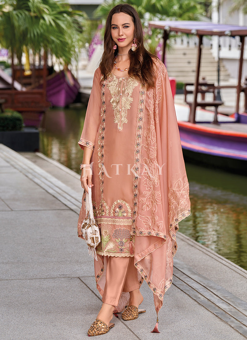 Shop the latest Indian suits for women from party wear to casual salwar suits.