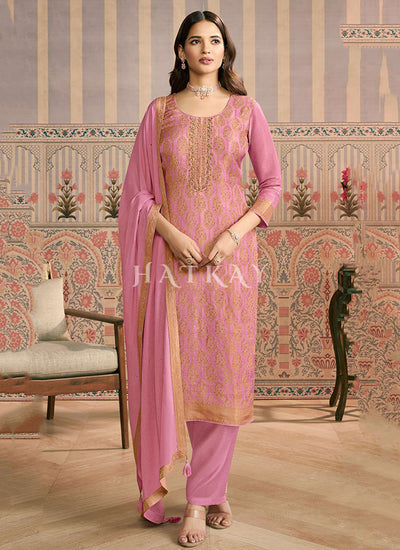 Dusty Pink Salwar Kameez