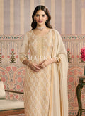 Buy Off White Salwar Kameez In Canada 
