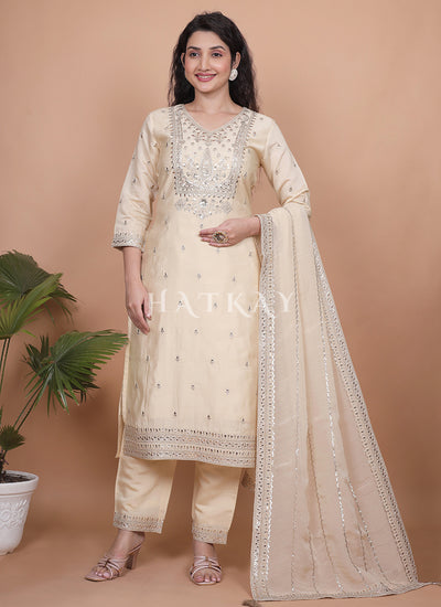 Ivory Salwar Suit