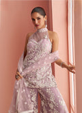Buy Mauve Purple Sharara Suit Online