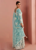 Buy Blue Sharara Suit Online