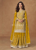 Yellow Sharara Suit