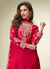 Buy Crimson Red Sharara Suit In USA