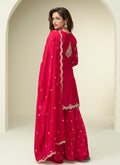 Buy Red Sharara Suit Online