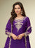 Buy Deep Purple Sharara Suit In UK
