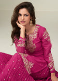 Buy Magenta Pink Sharara Suit In Canada