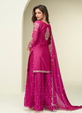 Buy Magenta Pink Sharara Suit Online