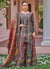 Burgundy Multicolored Embroidery Sharara Style Suit