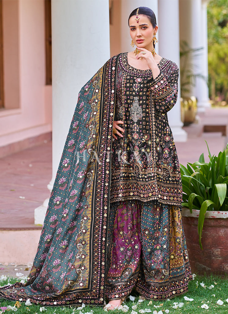 Buy Anarkali Palazzo Suit In UK