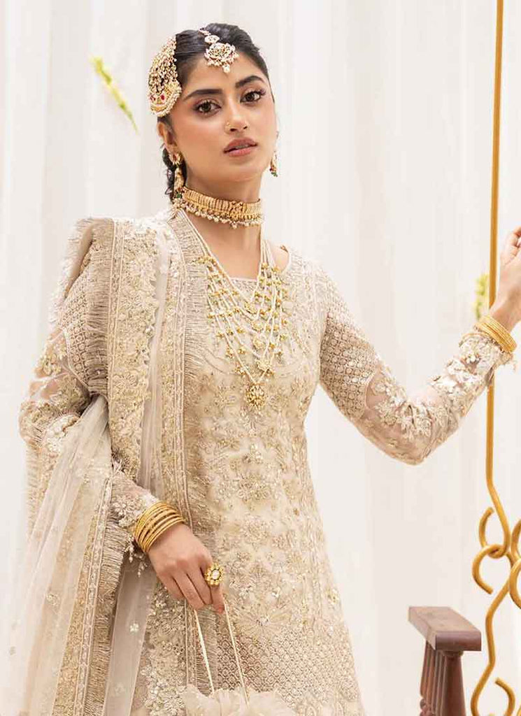Buy Champagne Gold Sharara Suit In  UK