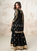 Buy Trendy Black Sharara At Hatkay
