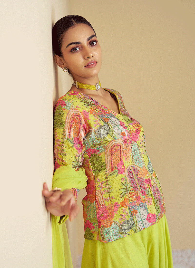 Buy Designer Sharara Suit