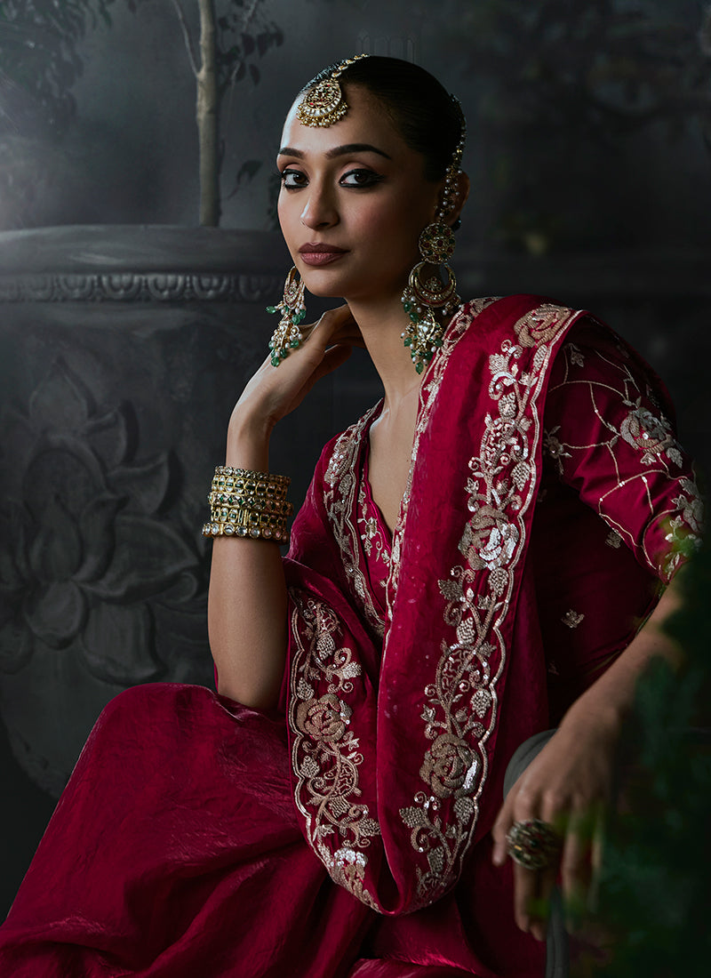 Shop Pink Saree Online