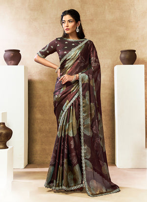 Partywear Sarees