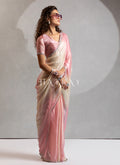 Pink Bollywood Saree