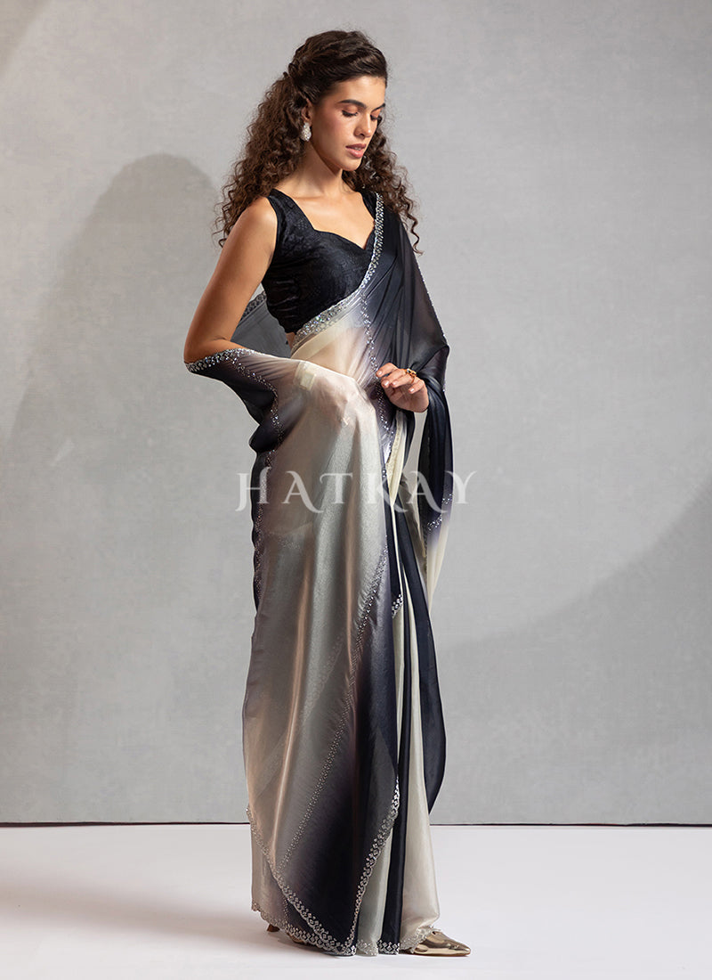 Black Bollywood Saree