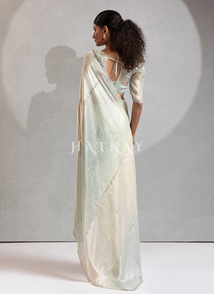 Buy Beautiful Sea Green Sarees for Weddings 