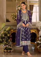 Violet Straight Cut Suit