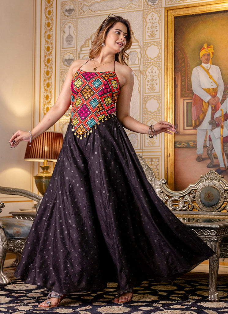 Buy Kutchi Work Palazzo Set