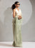 Buy Mint Green Silk Saree In UK
