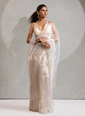 Buy Off White Silk Saree In Canada