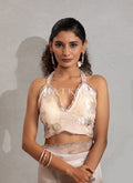 Buy Off White Saree For Reception