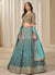 Blue Wedding Lehenga Choli